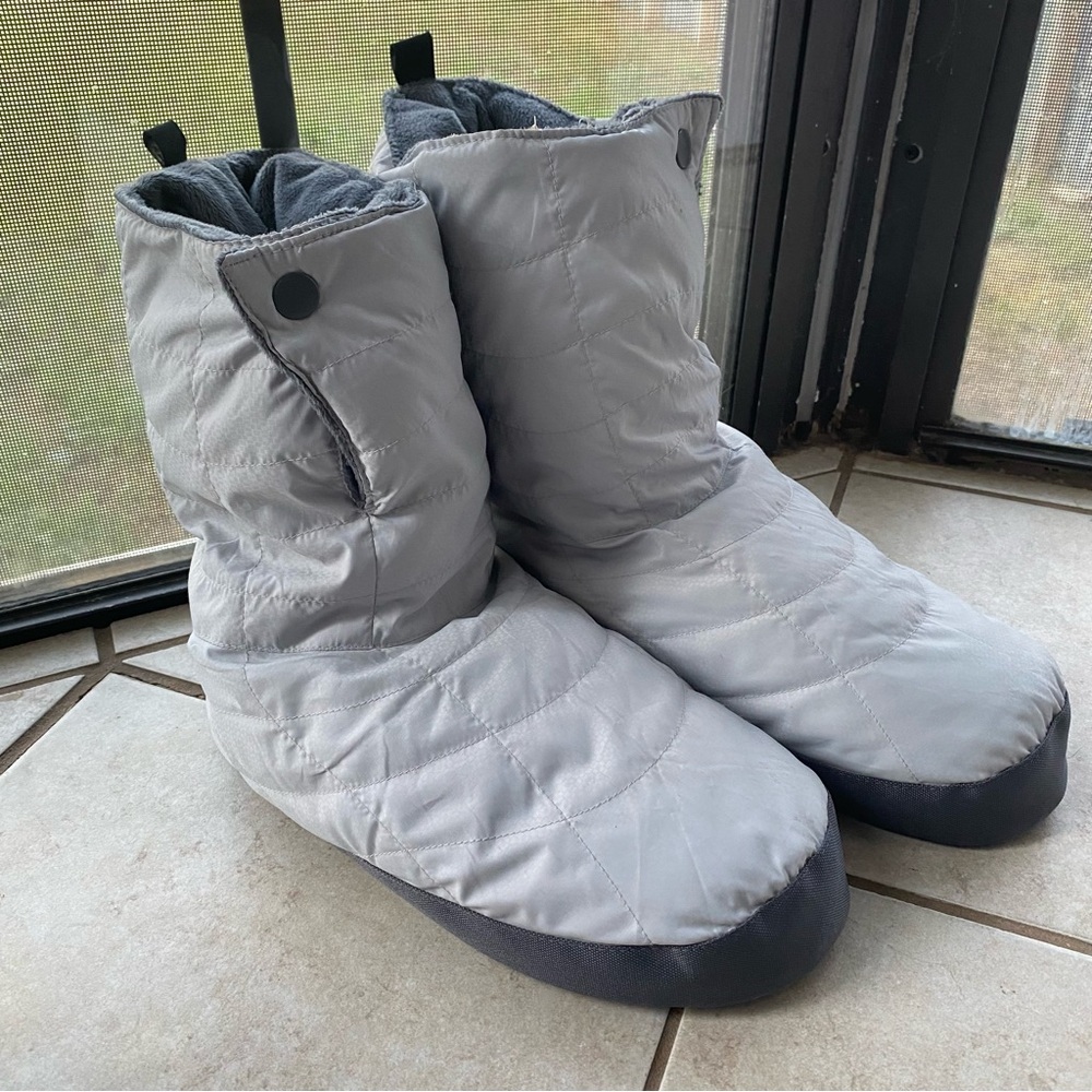 🌻 REI Snow Boots Light Gray Puffy Winter Boots Size WXL